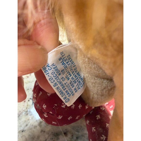 VTG Dakin Bear & Friend Horse Plush Rocker Toy 1985 Americana Collectible gift - Picture 9 of 11